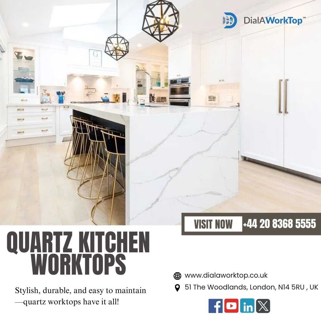 Quartz Worktops in Essex | 020 8368 5555 | DialAWorkTop